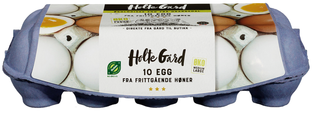 Holte Gård Økologiske Egg Str M/L