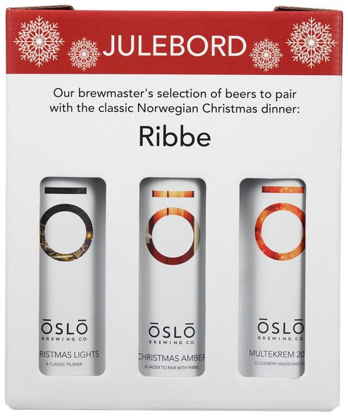 Oslo Brewing Company Julebord Ribbe 6 x 0,5l