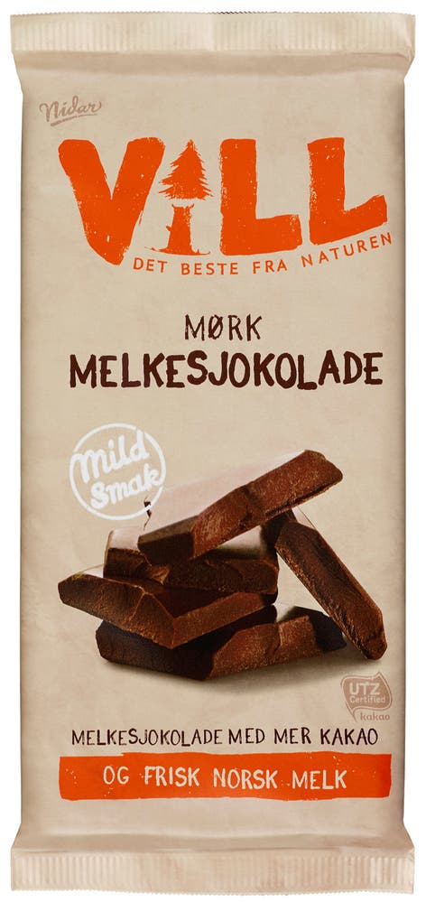 Vill Mørk Melkesjokolade