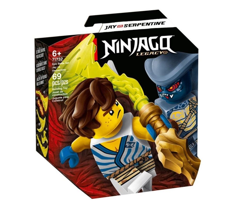 LEGO Ninjago Jay mot serpentiner