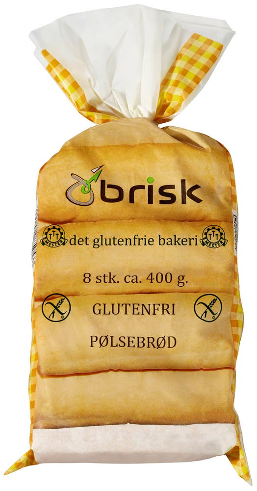 Brisk Pølsebrød Glutenfri