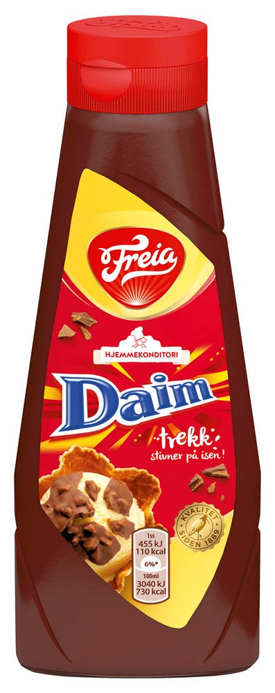Freia Daim Hard Topping