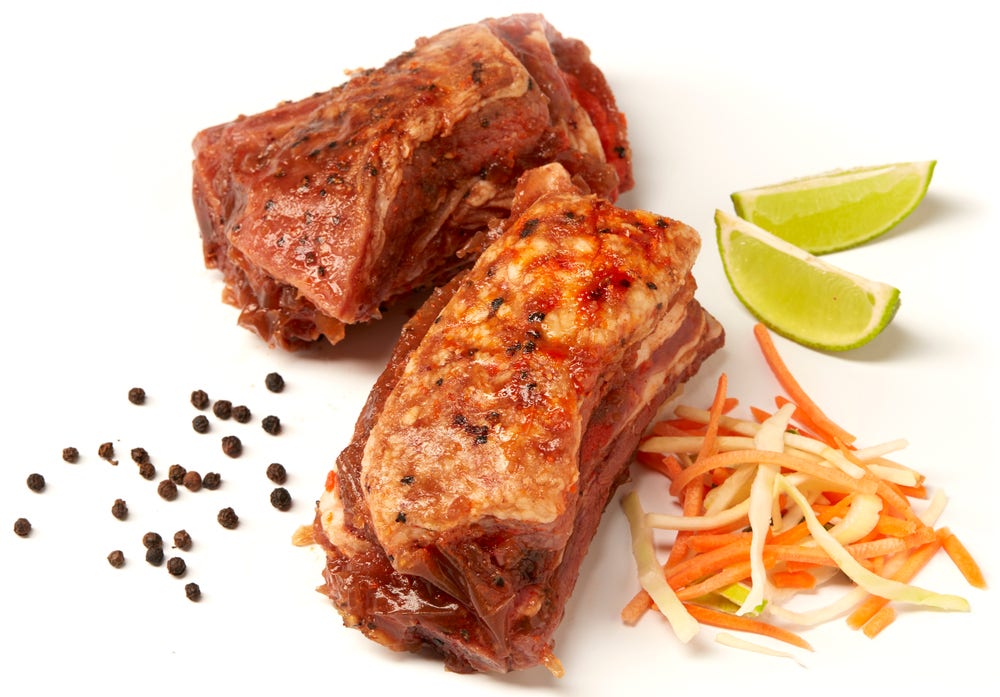 Strøm-Larsen Hellstrøms Shortribs av Angus langtidskokt i rødvinsmarinade