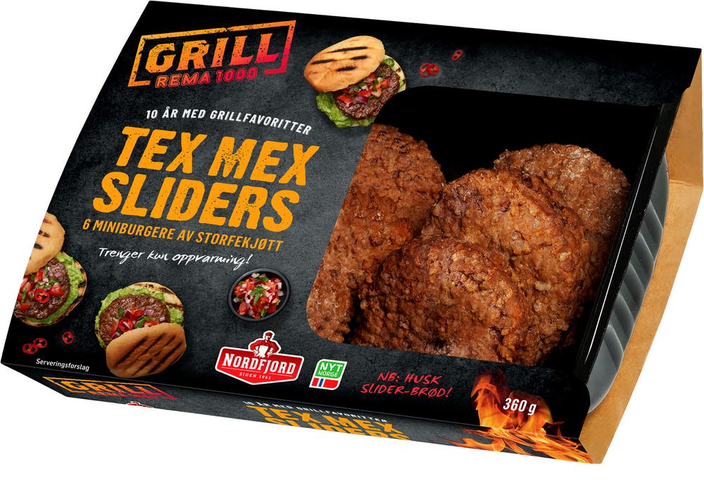 Nordfjord Sliders Tex Mex