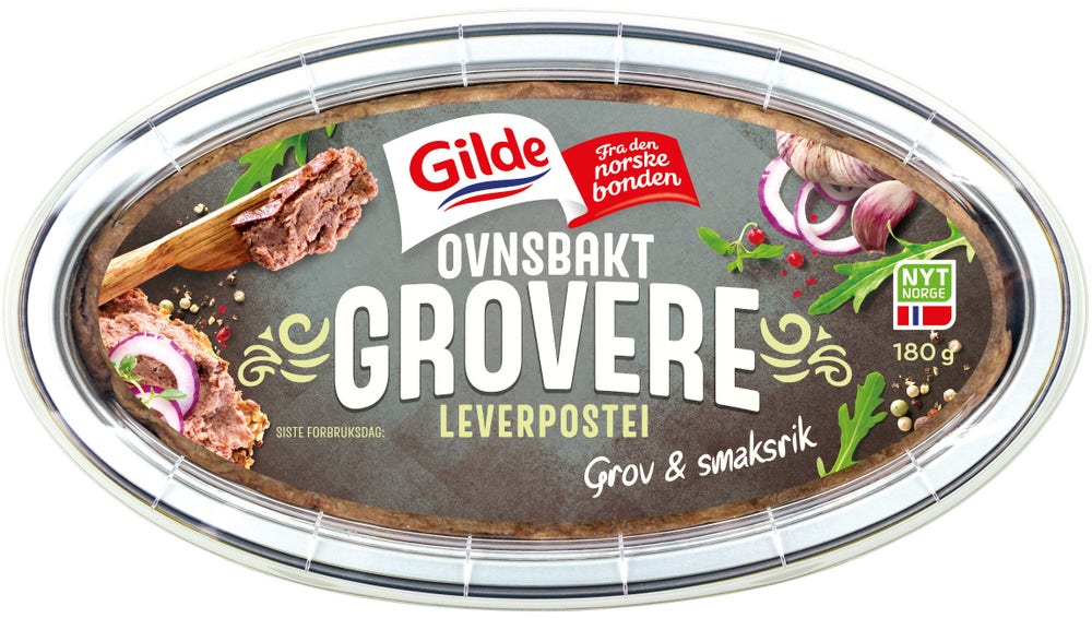 Gilde Ovnsbakt Leverpostei Grov