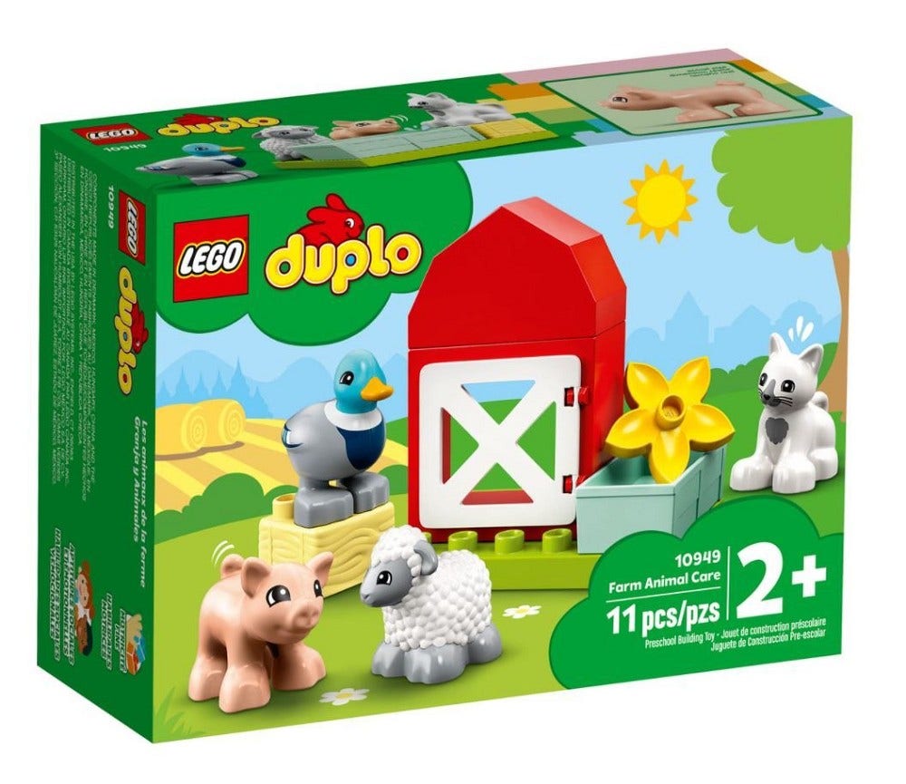 Sprell LEGO Duplo Dyra på bondegården