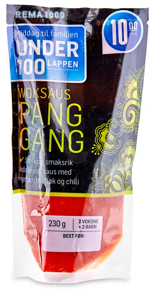 REMA 1000 Pang Gang Woksaus