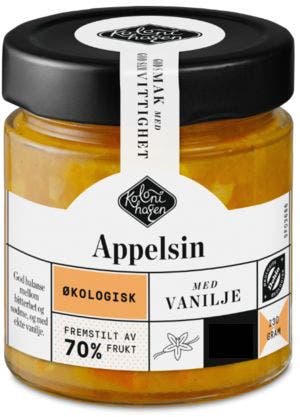 Kolonihagen Syltetøy Appelsin Økologisk
