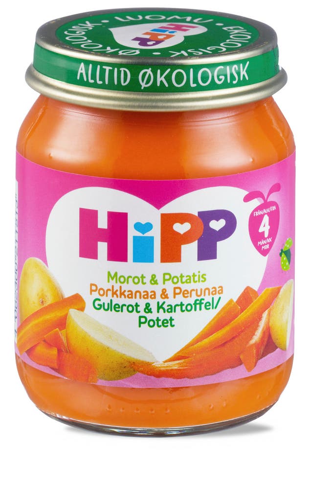 Hipp Gulrot & Potet Fra 4 mnd