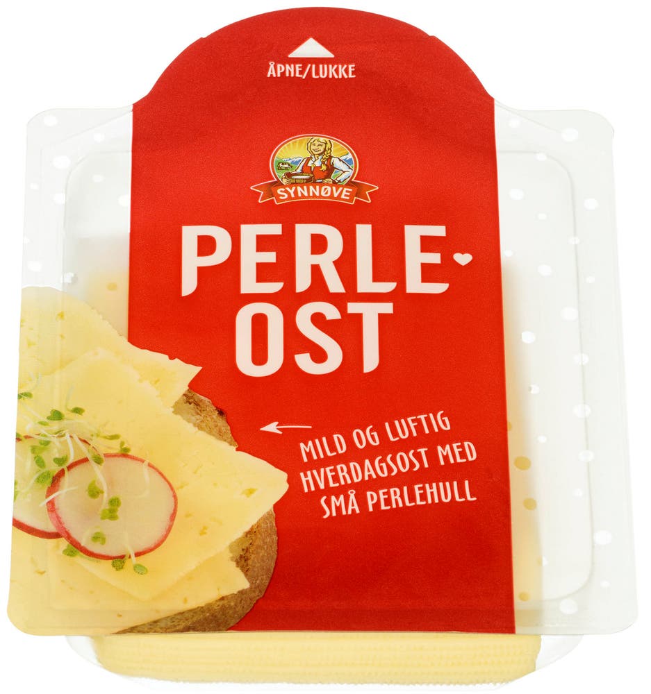 Synnøve Perleost Skivet