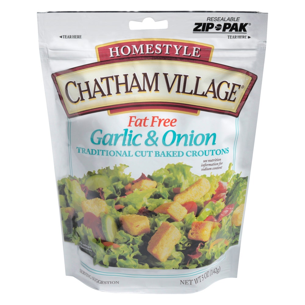 Chatham Village Krutonger Hvitløk & Løk Fettfri