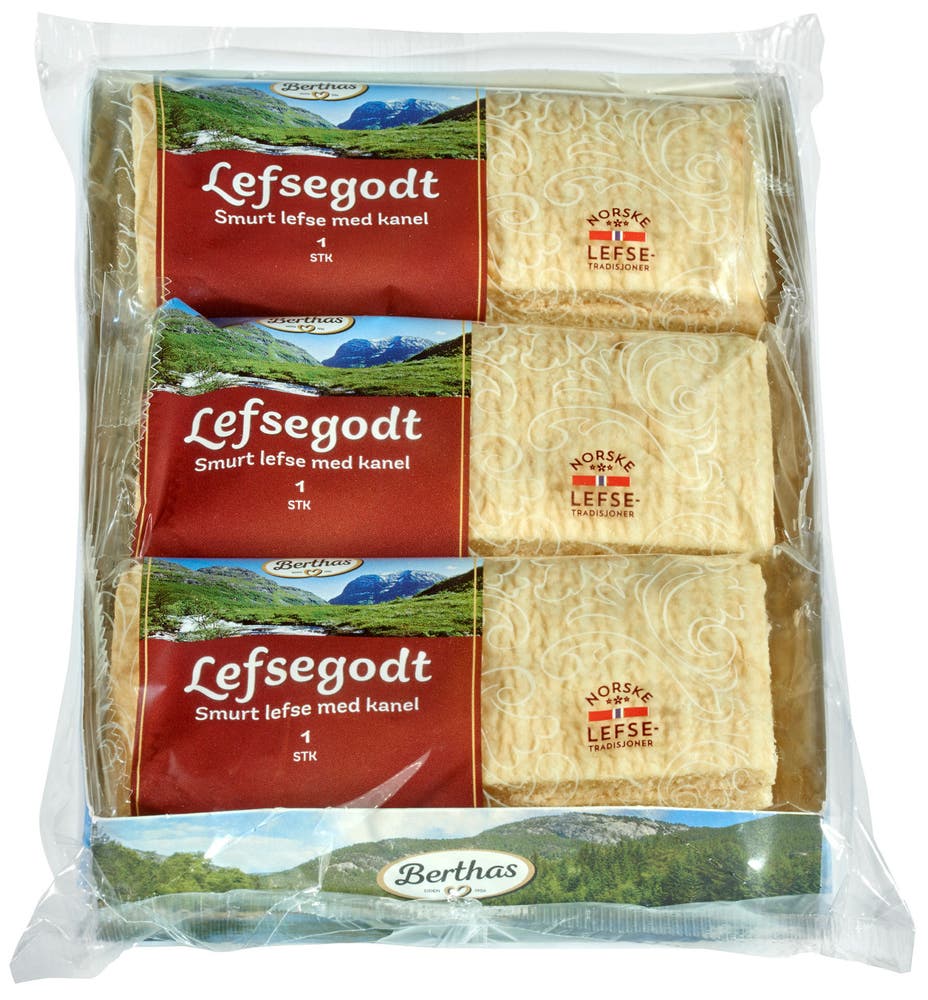 Bjørken Lefsegodt 6 stk