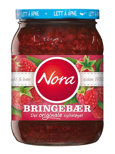 Nora Bringebærsyltetøy