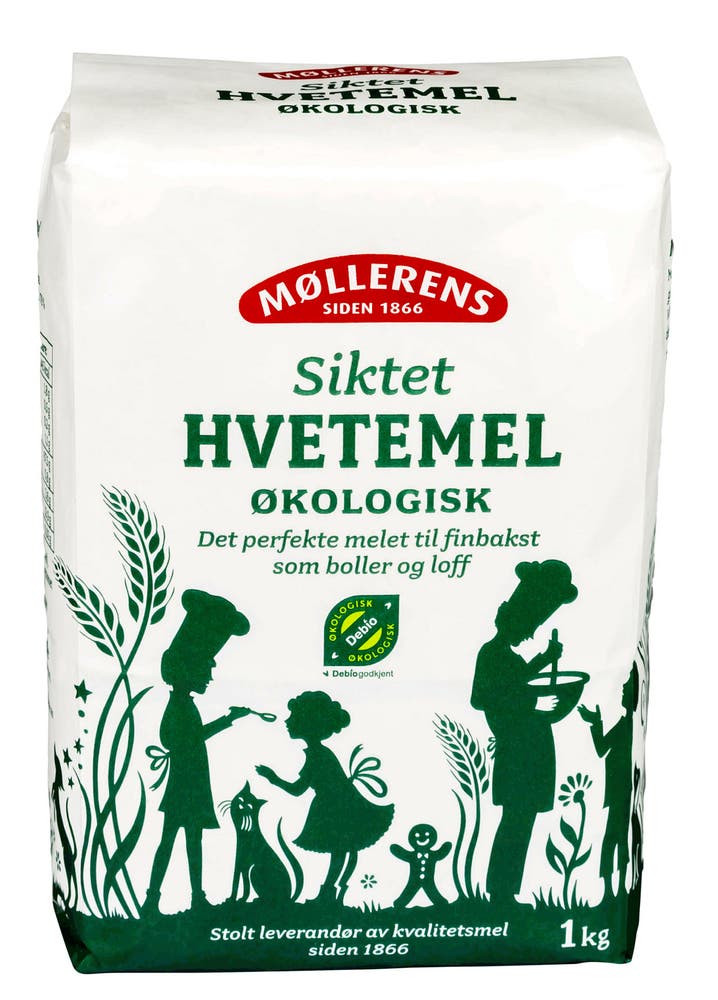 Møllerens Hvetemel Siktet Økologisk