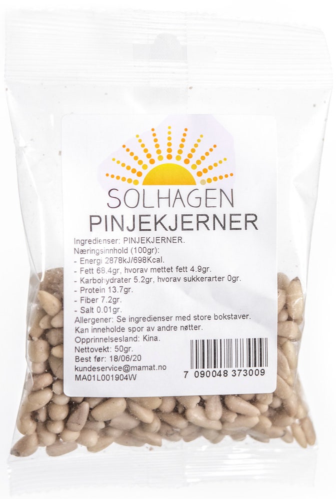 Pinjekjerner Nøtteliten, Kina