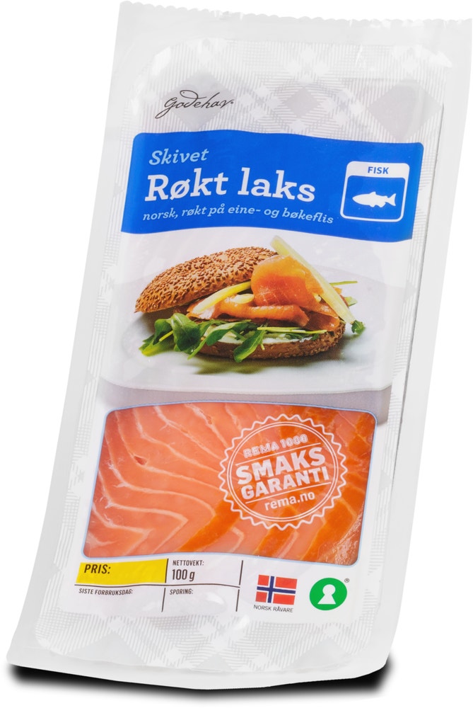 Godehav Røkt Laks Skivet