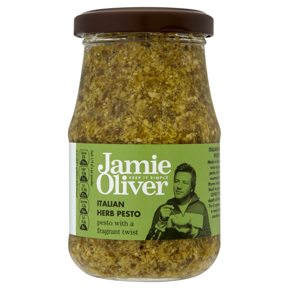 Jamie Oliver Pestosaus Italienske Urter Jamie Oliver
