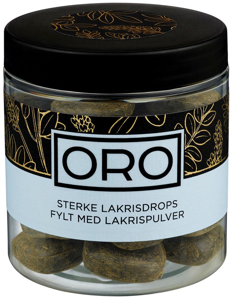 ORO Drops med Salmiakk & Lakris