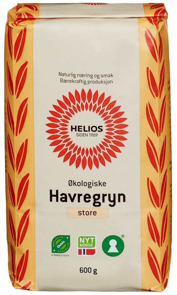 Helios Havregryn Økologisk Store