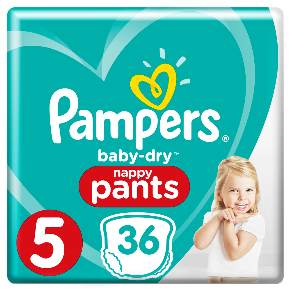 Pampers Bleie Baby Dry Pants Str.5 12-17kg