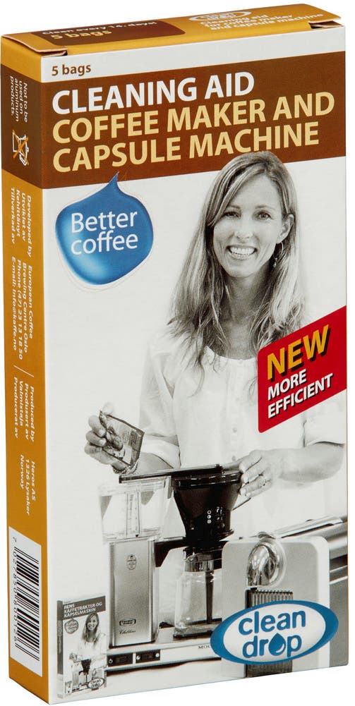 Rensemiddel til kaffetrakter