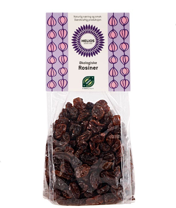 Helios Rosiner Økologisk