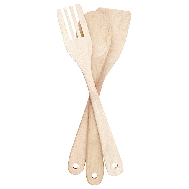 Kjøkkenredskaper bøk 30cm lende