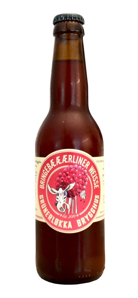 Grunerløkka Brygghus Bringebææærliner Weisse