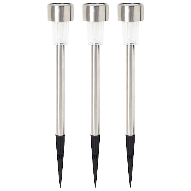 Clas Ohlson Solcellelampe i stål