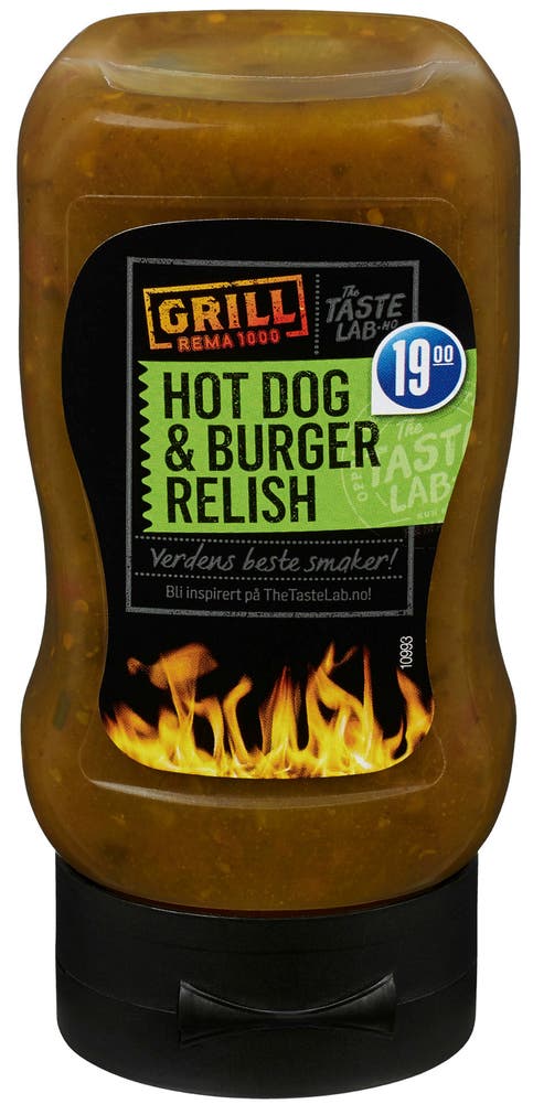 REMA 1000 Relish Hot Dog & Burger Taste Lab