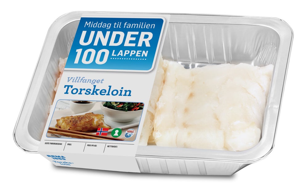 Godehav Torskefilet Naturell Skinn- og benfri, Ca 450g
