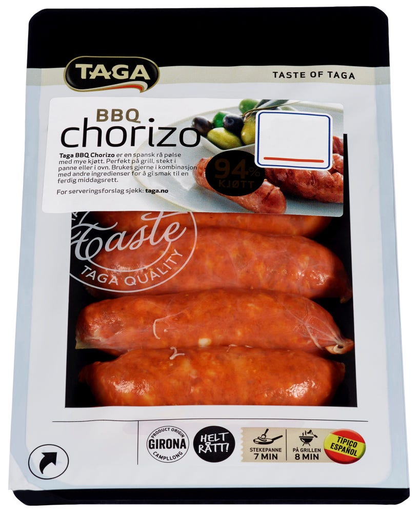 Taga Rå Chorizo BBQ