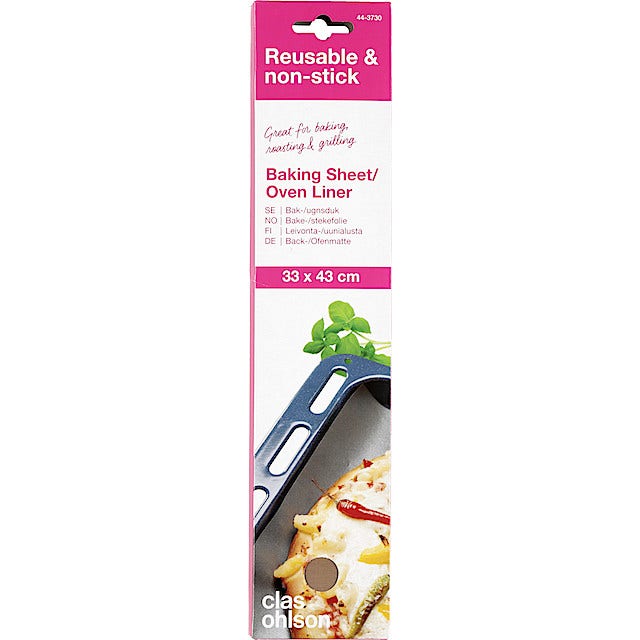 Clas Ohlson Stekefolie Nonstick Reusable