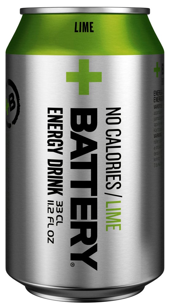 Battery no Calories Lime