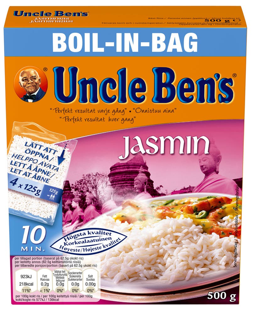 Uncle Ben's Jasminris Boil-in-bag