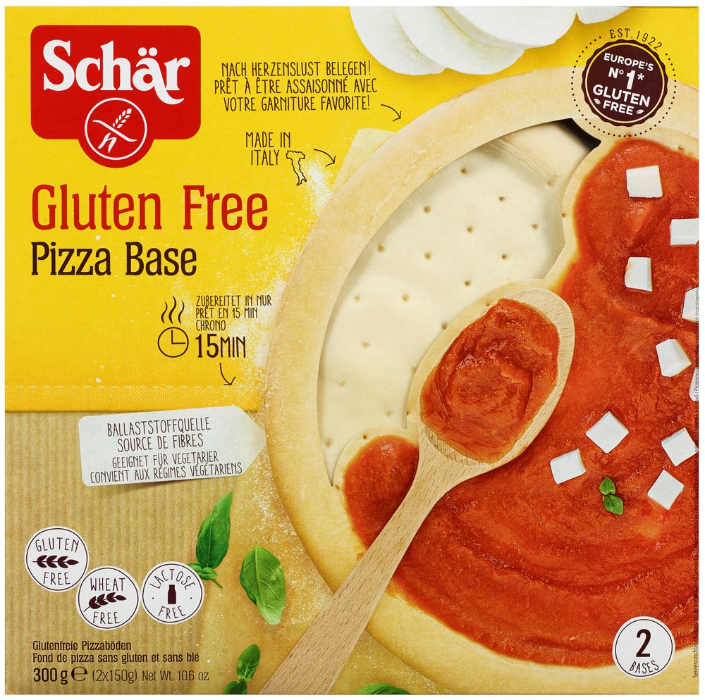 Schär Pizzabunner Glutenfri, 2 stk