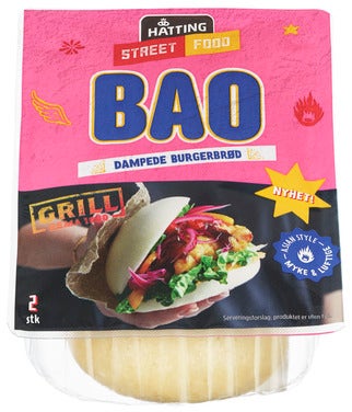 Hatting Bao Hamburgerbrød
