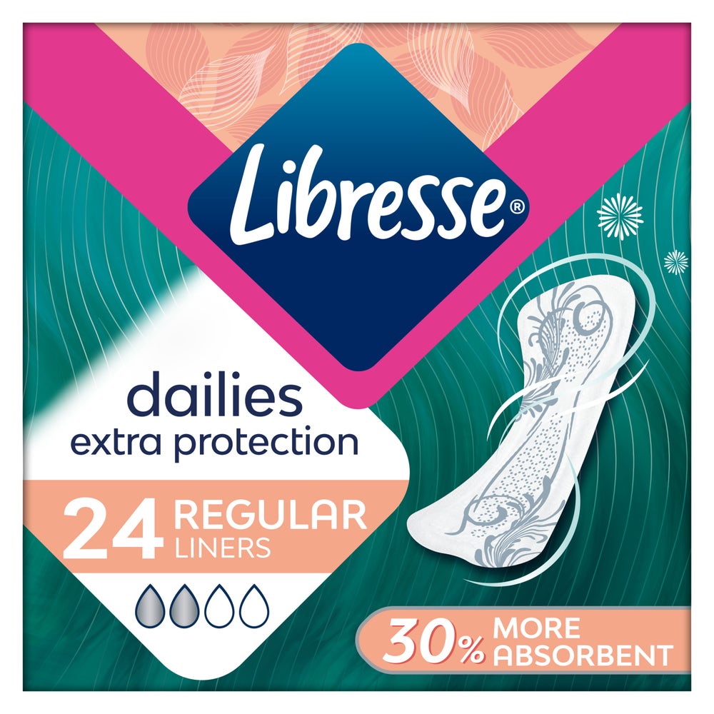 Libresse Truseinnlegg Normal Extra Protection