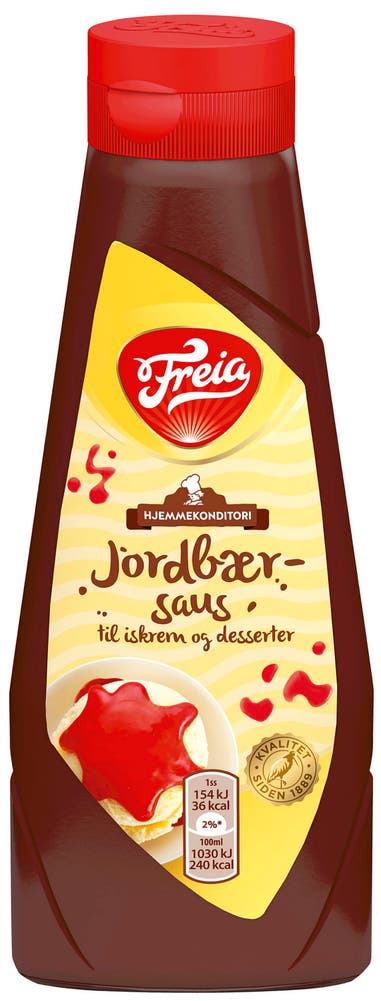 Freia Jordbærtopping
