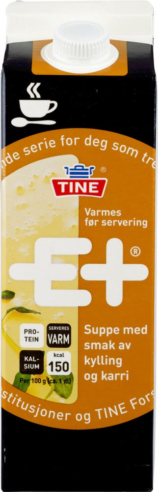 Tine E+ Suppe Kylling med Karry