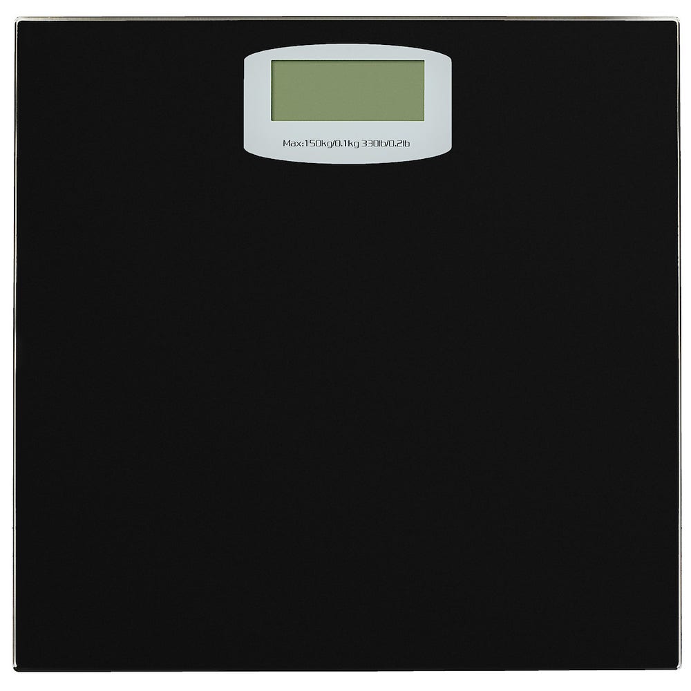 Clas Ohlson Personvekt Svart