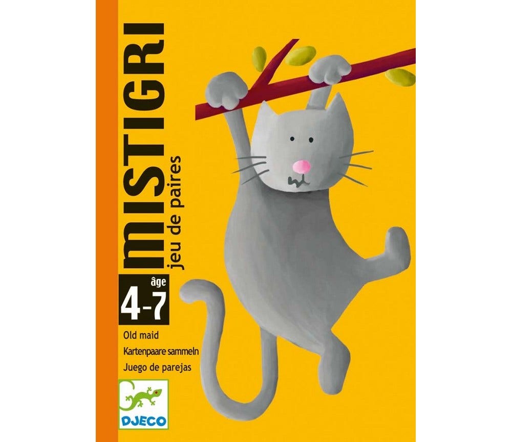 Sprell Kortspill svarteper Mistigri