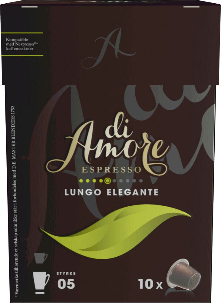 Friele Di Amore Espresso Lungo 10 Kapsler