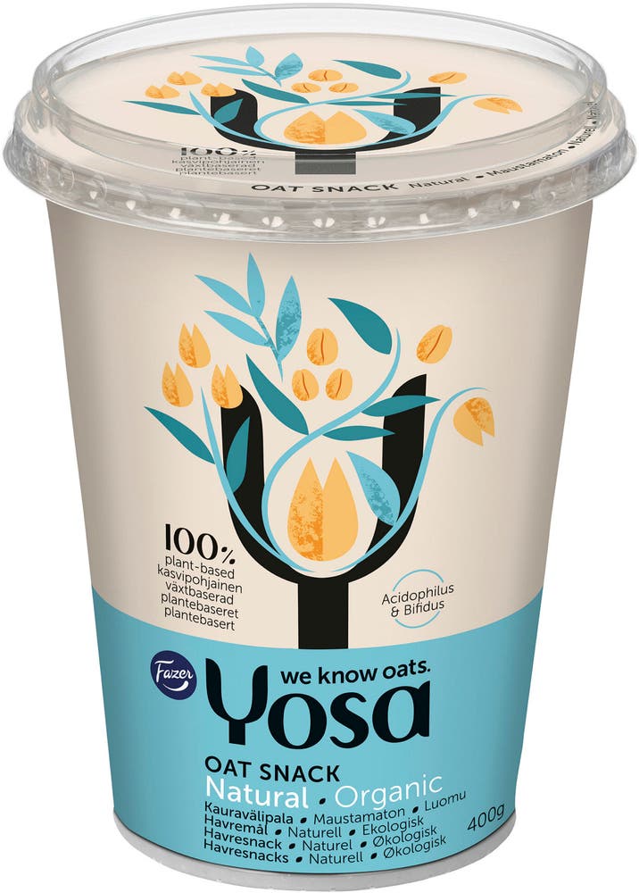 Yosa Havresnacks Naturell