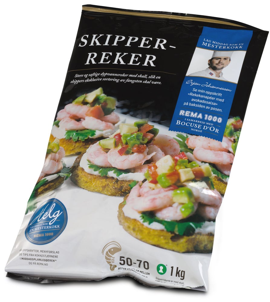 REMA 1000 Helg Skipperreker 50/70