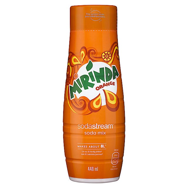 Sodastream Mirinda Appelsin Konsentrat