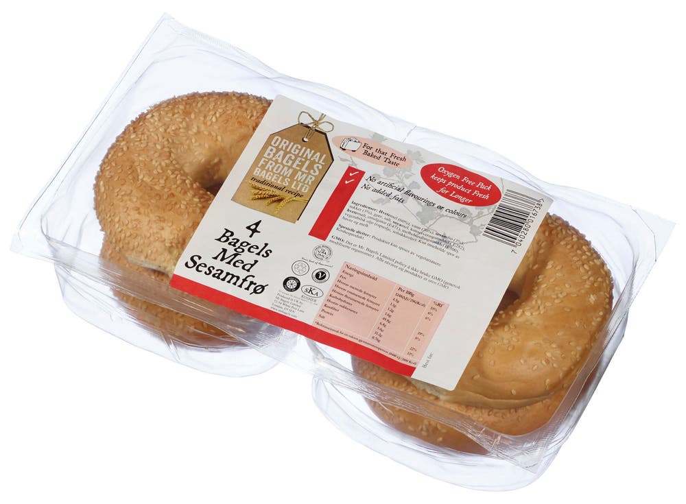 Bagels Sesam 4 pk