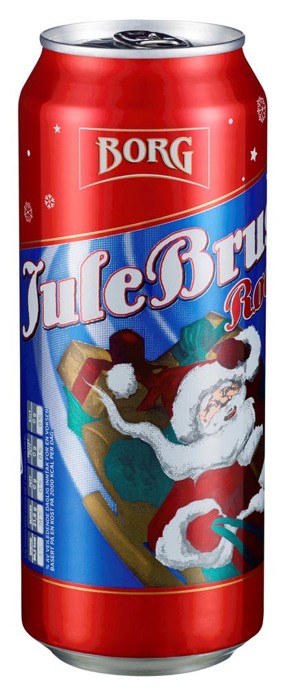 Hansa Borg Borg Julebrus Rød