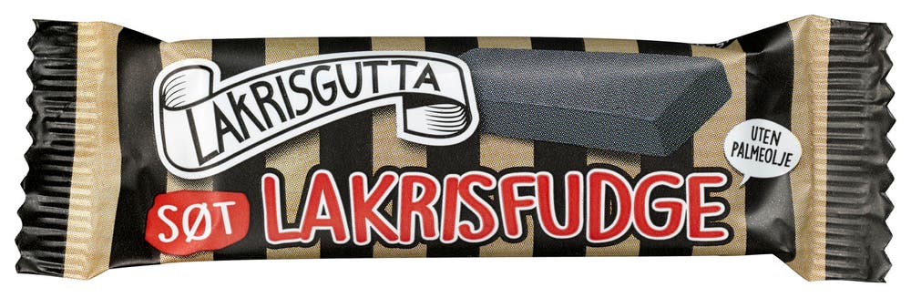 Nidar Lakrisgutta Søt Lakrisfudge