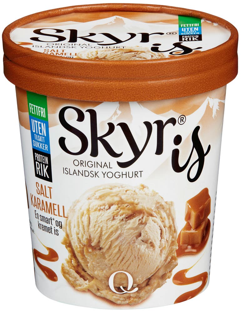 Q-meieriene Q Skyr Is Salt Karamell